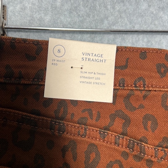 Universal Thread High Rise Vintage Cropped Jeans size 8 NEW - Picture 5 of 9